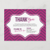 Dank u kaart Briefkaarten (Voorkant)