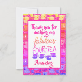 Dank u kaart Fabulous 40