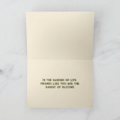 Dank u kaart - Groentetuin thema (Binnen)