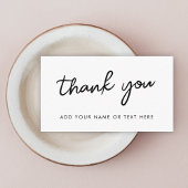 Dank u, Kaart | Minimaal wit