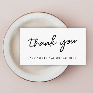 Dank u, Kaart Minimaal wit