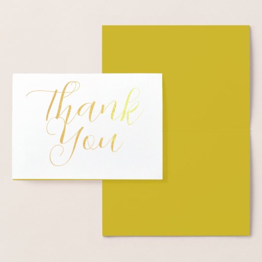 Dank u kaart, moderne kalligrafie trendy Kaart (Display)