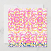 Dank u- kaart "muchas gracias" (Spaans) (Achterkant)