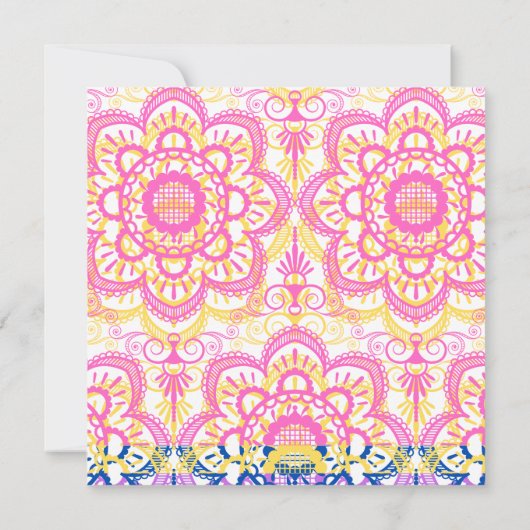 Dank u- kaart "muchas gracias" (Spaans) (Achterkant)