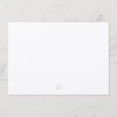 Dank u kaart Opmerking Blue Waves Ocean Beach Zome (Achterkant)