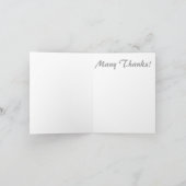 Dank u kaart regenwoud vele bedankt (Binnen)