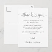 Dank u kaart, script dank u kaart (Voorkant / Achterkant)