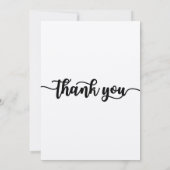 Dank u kaart, script dank u kaart, foto bedankkaart (Achterkant)