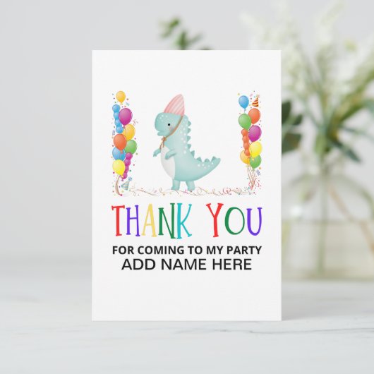 Dank u, Kaart van Birthday (Staand voorkant)