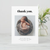 Dank u Kaart van de Aankondiging van de Geboortepl (Staand voorkant)