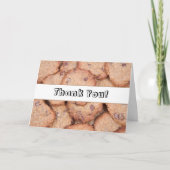 Dank u Kaart van de Koekjes van het Beleid (Voorkant)