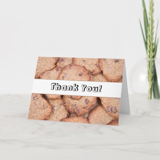 Dank u Kaart van de Koekjes van het Beleid (Voorkant)