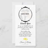 Dank u Kaart (Verloving / bruiloft / Jubileum) (Voorkant)