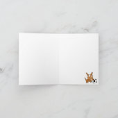 Dank u kaart Voetbalhond (Binnen)