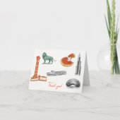 Dank u Kaart voor Chicago bruiloft (Voorkant)