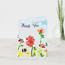 Dank u kaart : Wild in het land