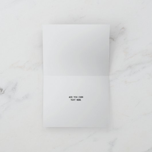 Dank u kaart Zonnige gele bloemblaadjes (Binnen)