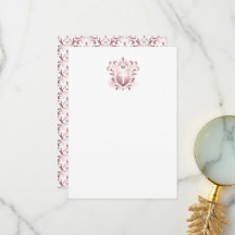 Dank u Kaarten Dusty Pink Crest & Cross