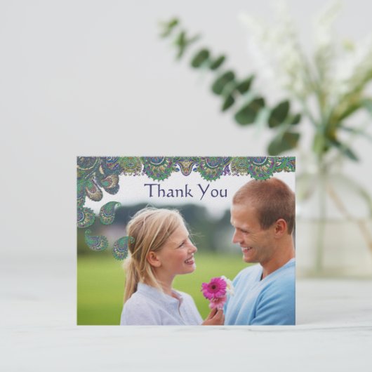 Dank u Kaarten met uw foto (Staand voorkant)