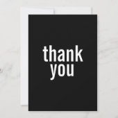 Dank u Kaarten voor een Bar Mitzvah (Voorkant)