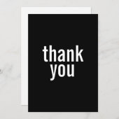 Dank u Kaarten voor een Bar Mitzvah (Voorkant / Achterkant)