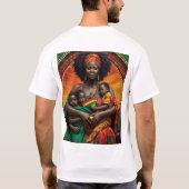 DANK U KAMALA. Heren Basic T-Shirt (Achterkant)