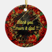 dank u keramisch ornament (Voorkant)