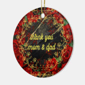 dank u keramisch ornament (Links)