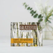 Dank U Kerstmis Zakelijke Dankzegging Briefkaart (Staand voorkant)