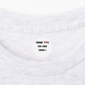 Dank u Klanten Labels (Aangebracht)