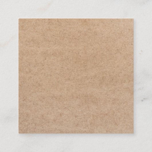 Dank u kleine bedrijven sociale media kraft informatiekaartje (Achterkant)