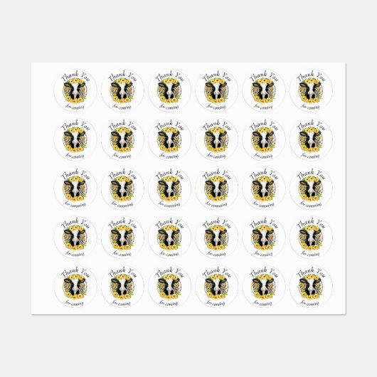 Dank u, Koe Labels (Vel)