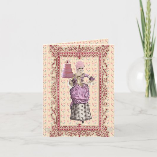 Dank u koeken notecard bedankkaart (Voorkant)