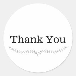 Dank u krans Sticker