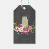 Dank u Label Bloemen Favor Jar Vrijgezellenfeest Cadeaulabel (Achterkant)