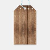 Dank u Label Floral Chalk Pumpkin Vrijgezellenfees Cadeaulabel (Achterkant)