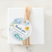 Dank u label met onder het thema zee (In situ)