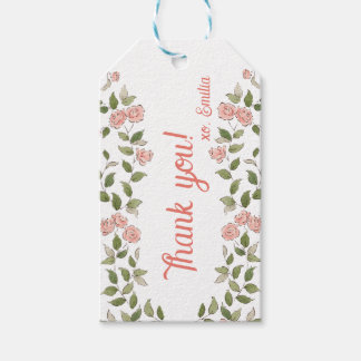 Dank u Label Princess Swan Cadeaulabel