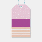 Dank u Label Slumber Party Verjaardags Slaap Over Cadeaulabel (Achterkant)