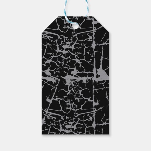 Dank u Label Wedding Skeleton Hearts Handen Cadeaulabel (Achterkant)