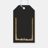 Dank u Labels 1920's Gatsby Labels Twenties Bruilo Cadeaulabel (Achterkant)