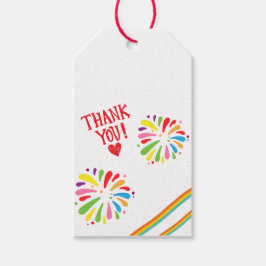 Dank u labels cadeaulabel