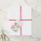 Dank u labels cadeaulabel (Met Touw)