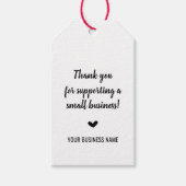 Dank u labels cadeaulabel (Voorkant)