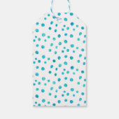 Dank u labels | Favoriete labels | Blauwe ballon Cadeaulabel (Achterkant)