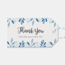 Dank u labels | Favoriete labels | Blauwe Waterver