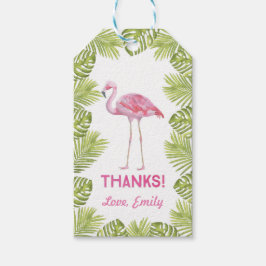 Dank u labels | Favoriete labels | flamingo Cadeaulabel