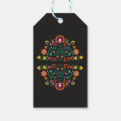 Dank u Labels Fiesta Mexican Print Bruiloft Cadeaulabel (Achterkant)