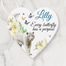 Dank u Labels, Tijger gunst Tags Bedankjes Labels