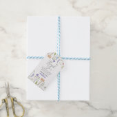 Dank u Labels Wedding Wildflower Bloemen Cadeaulabel (Met Touw)